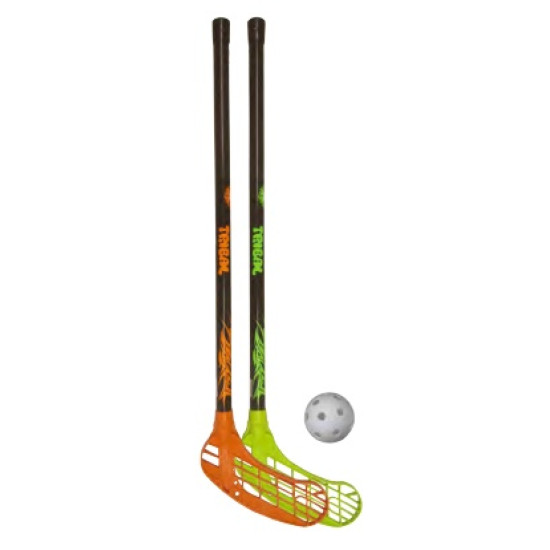 Florbola nūju komplekts TRIBAL: 2 nūjas (62 cm) + bumbiņa