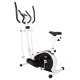 CHRISTOPEIT SPORT eliptiskais trenažieris + velotrenažieris CT4. Velotrenažiera un eliptiskā trenažiera kombinācija 7kg/100kg
