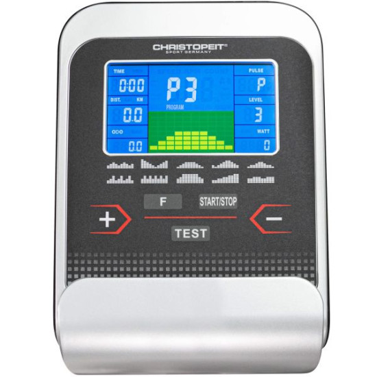 CHRISTOPEIT SPORT AX 8000 eliptiskais ergometrs, KinoMap APP