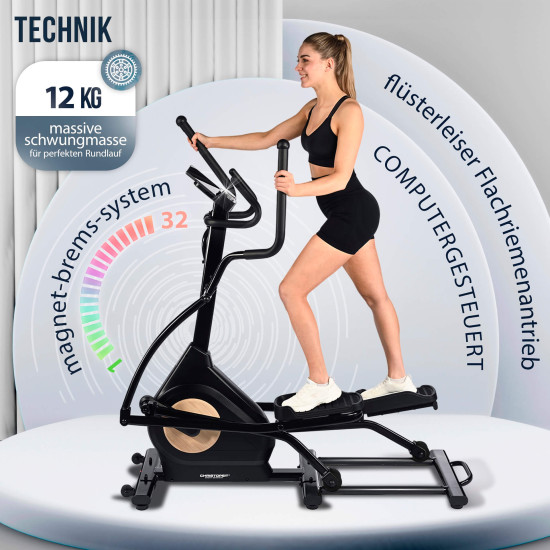 CHRISTOPEIT SPORT Fit Wheel Pro eliptiskais trenažieris