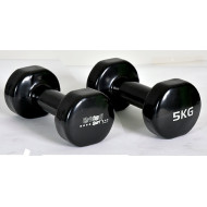 CHRISTOPEIT SPORT vinila hanteles – Beauty Bells 2x5kg (pāris)
