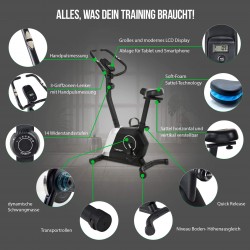 CHRISTOPEIT SPORT Velotrenažieris ACTIVE
