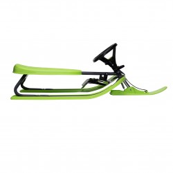 Stūrējamās ragavas Iconic Graphite zaļas