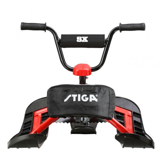 Stūrējamās ragavas SX PRO Sarkanas