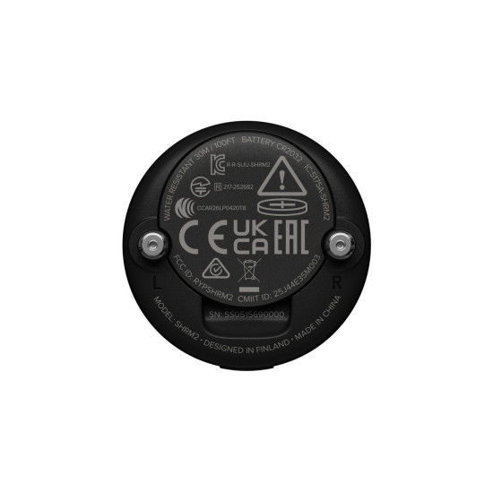 SUUNTO SHRM2 kardio josta XS/S