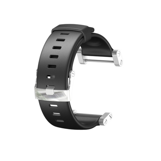 SUUNTO CORE FLAT BLACK SILICONE STRAP