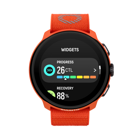SUUNTO RUN CORAL ORANGE sporta pulkstenis