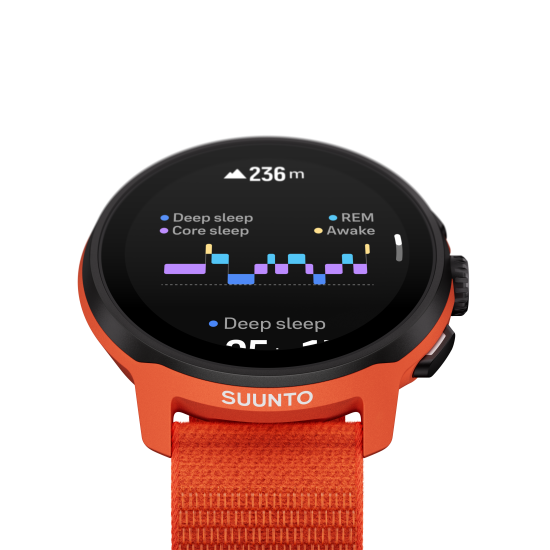 SUUNTO RUN CORAL ORANGE sporta pulkstenis