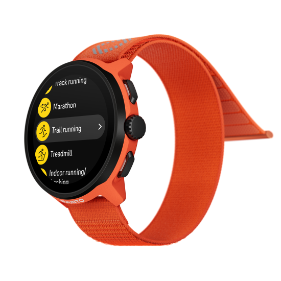 SUUNTO RUN CORAL ORANGE sporta pulkstenis