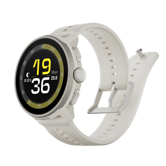 SUUNTO RUN FROST GRAY silicone strap sporta pulkstenis,