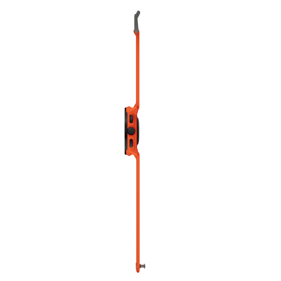SUUNTO RUN CORAL ORANGE silicone strap sporta pulkstenis