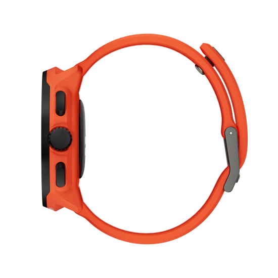 SUUNTO RUN CORAL ORANGE silicone strap sporta pulkstenis