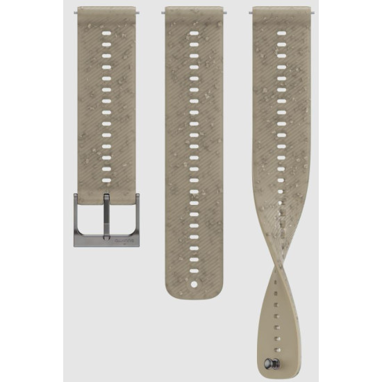 SUUNTO 22 ATH6 SILICONE STRAP GRVEL GRAY S+M