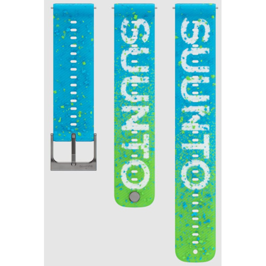 SUUNTO 22 ATH6 SILICONE STRAP POWER BLUE S+M