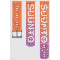 SUUNTO 22 ATH6 SILICONE STRAP POWER ORANGE S+M