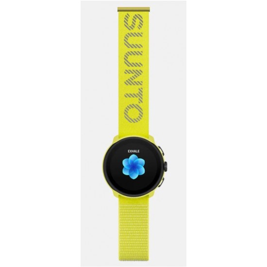 SUUNTO 22 ATH7 LOOP TEXTILE STRAP LIME S+M