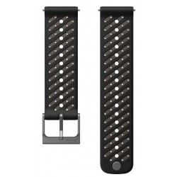 SUUNTO 22 ATH8 SILICONE STRAP BLACK S+M
