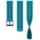 SUUNTO 22 ATH8 SILICONE STRAP WAVE BLUE S+M