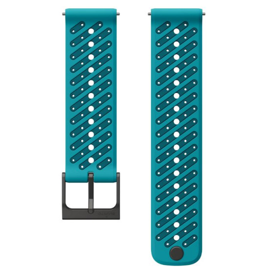 SUUNTO 22 ATH8 SILICONE STRAP WAVE BLUE S+M