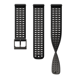 22 ATH9 SILICONE STRAP BLACK S+M