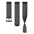 22 ATH9 SILICONE STRAP BLACK S+M