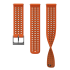 22 ATH9 SILICONE STRAP CANYON ORANGE S+M