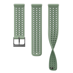 22 ATH9 SILICONE STRAP SAGE GREEN S+M 