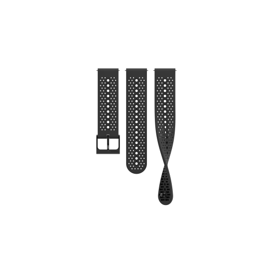 22 ATH1 SILICONE STRAP ALL BLACK S+M