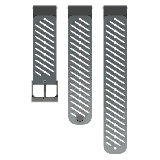 SUUNTO 22 ATH5 SILICONE STRAP GRAPHITE GRAY S+M