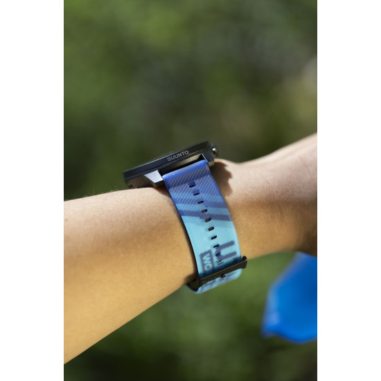 22 ATH6 SILICONE STRAP UTMB WS NBLUE S+M