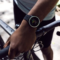 22MM URBAN 7 SILICONE STRAP BLACK SIZE S