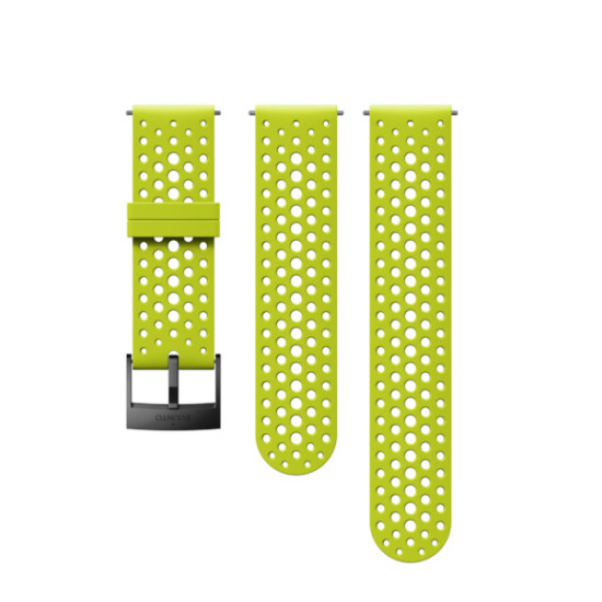 SUUNTO 24 ATH1 SILICONE STRAP LIME/BLACK S+M