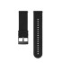 SUUNTO 24 URB5 MICRFIBER STRAP BLACK/BLACK M