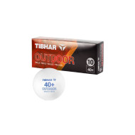 TIBHAR galda tenisa bumbiņas TIBHAR Outdoor TT-balls 10-p WH