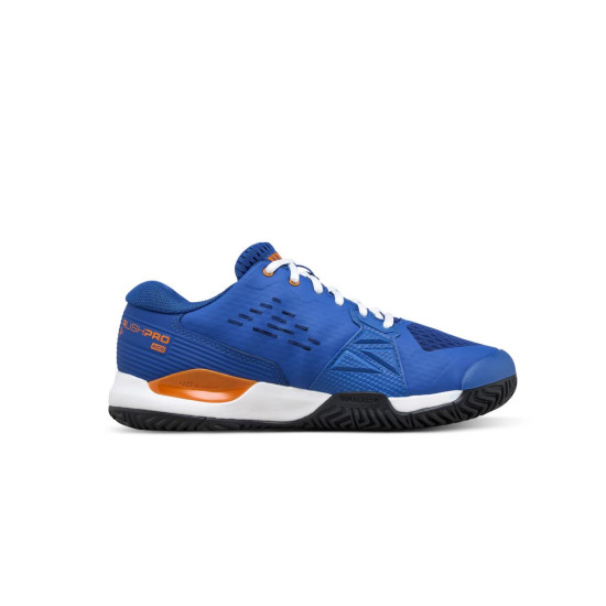 WILSON TENISA APAVI JUNIORU RUSH PRO ACE JR Déjà Vu Blue/Orange Tiger/White WRS337590