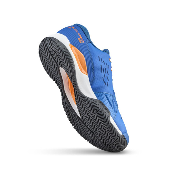 WILSON TENISA APAVI JUNIORU RUSH PRO ACE JR Déjà Vu Blue/Orange Tiger/White WRS337590