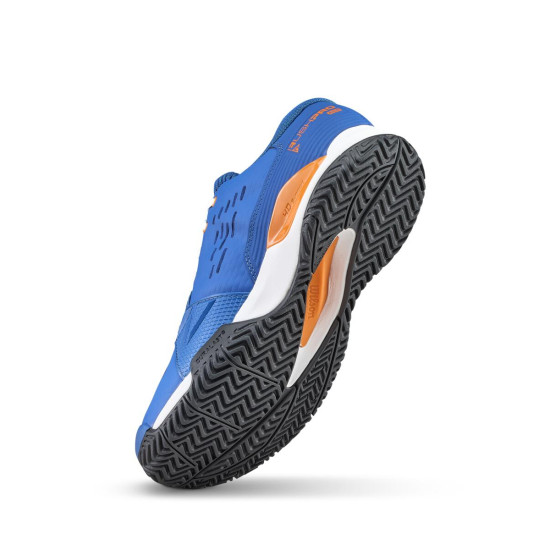 WILSON TENISA APAVI JUNIORU RUSH PRO ACE JR Déjà Vu Blue/Orange Tiger/White WRS337590
