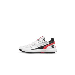 WILSON TENISA APAVI JUNIORU RUSH PRO 5 Jr White/Infrared/Black WRS338780