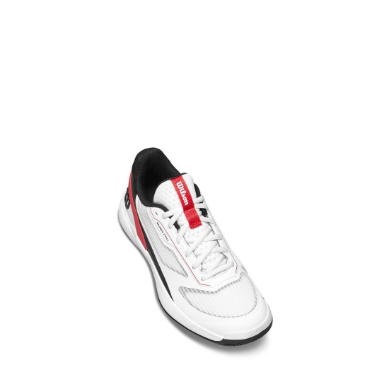 WILSON TENISA APAVI JUNIORU RUSH PRO 5 Jr White/Infrared/Black WRS338780