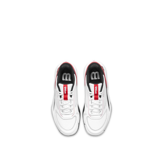 WILSON TENISA APAVI JUNIORU RUSH PRO 5 Jr White/Infrared/Black WRS338780