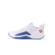 WILSON TENISA APAVI VĪRIEŠU RUSH PRO LITE White/Deja Vu Blue/Wilson Red WRS333220