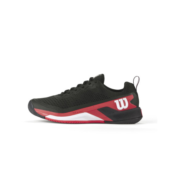 WILSON TENISA APAVI VĪRIEŠU RUSH PRO 4.5 Black/Infrared/White WRS334330