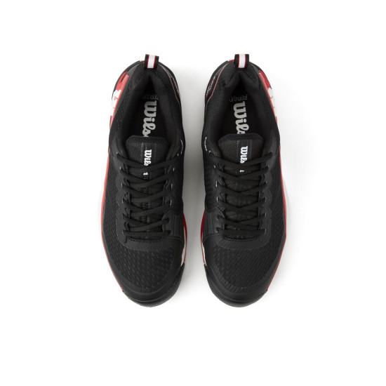 WILSON TENISA APAVI VĪRIEŠU RUSH PRO 4.5 Black/Infrared/White WRS334330
