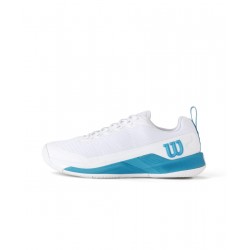 WILSON TENISA APAVI VĪRIEŠU RUSH PRO 4.5 OZ White / White / Atomic Blue