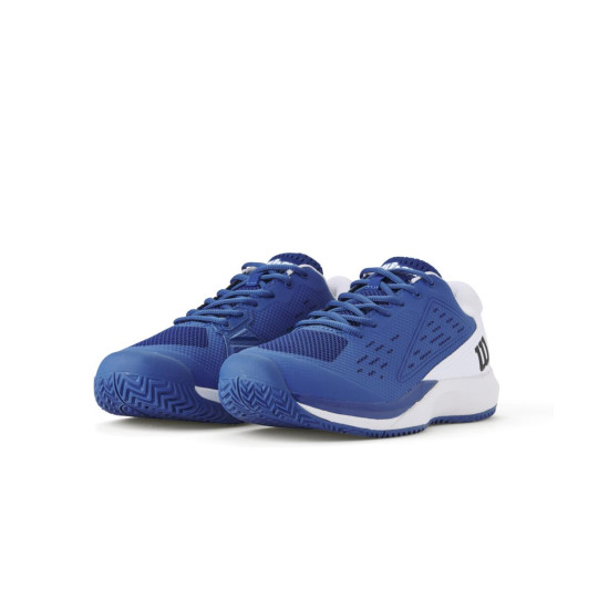 WILSON TENISA APAVI VĪRIEŠU RUSH PRO ACE Deja Vu Blue / White / Black WRS335360