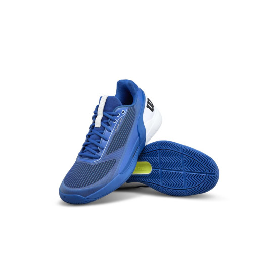 WILSON TENISA APAVI VĪRIEŠU RUSH PRO 5 Deja Vu Blue / White / Black WRS338480