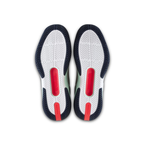 WILSON TENISA APAVI VĪRIEŠU RUSH PRO 5 White / Bay / Fiery Coral WRS338500