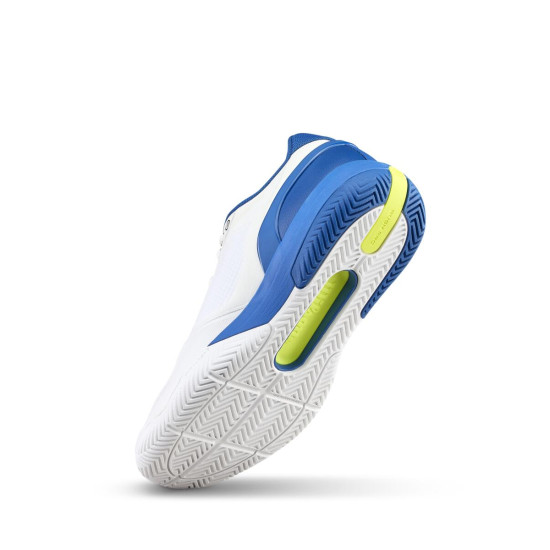 WILSON TENISA APAVI VĪRIEŠU RUSH PRO 5 White / Deja Vu Blue / Safety Yellow WRS338520