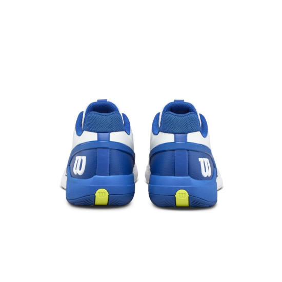 WILSON TENISA APAVI VĪRIEŠU RUSH PRO 5 White / Deja Vu Blue / Safety Yellow WRS338520