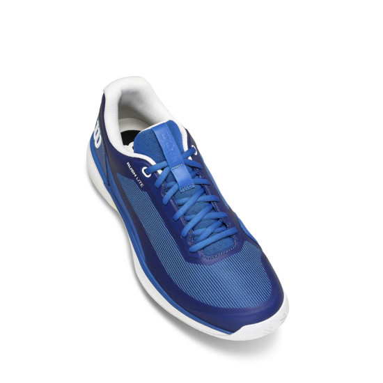 WILSON TENISA APAVI VĪRIEŠU RUSH LITE 5 Deja Vu Blue / White / Safety Yellow WRS338560